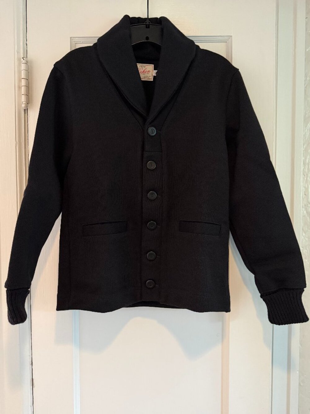 Dehen 1920 - Shawl Sweater Coat - Black - XS - NWT!
